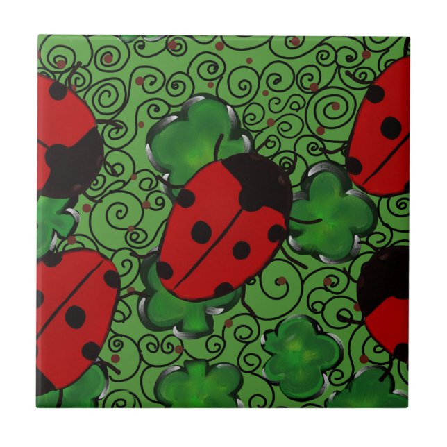 Ladybug Tile (Front)