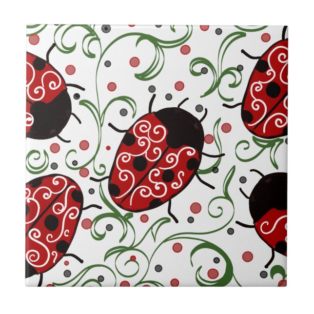 Ladybug Tile (Front)