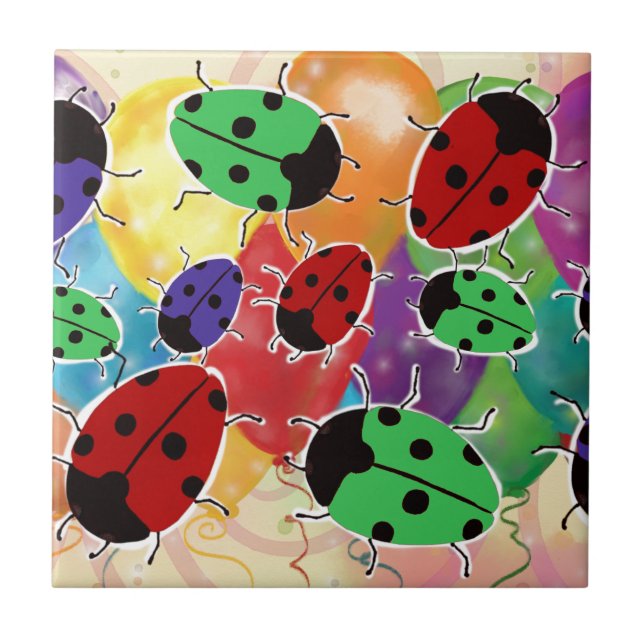 Ladybug Tile (Front)