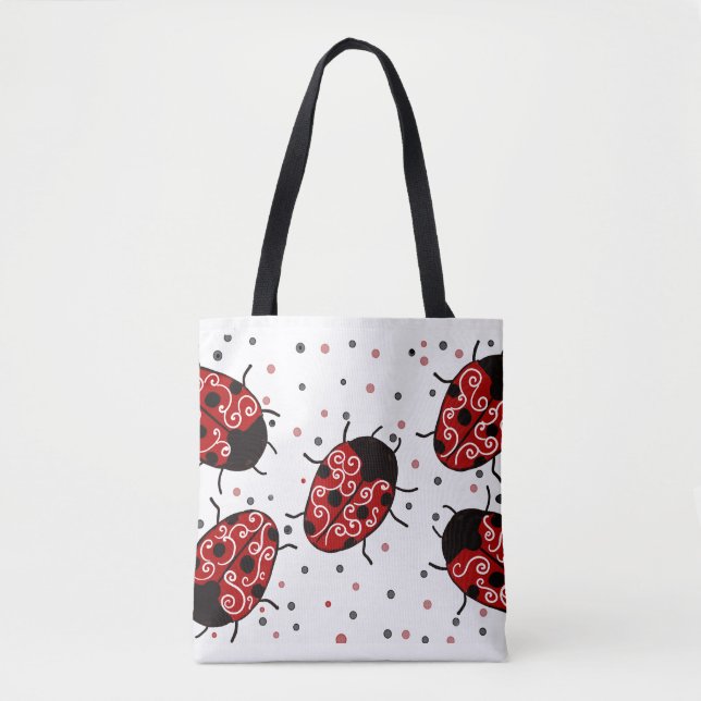 Ladybug Tote Bag (Front)