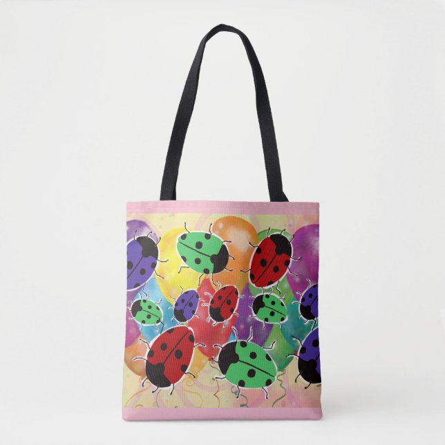 Ladybug Tote Bag (Front)