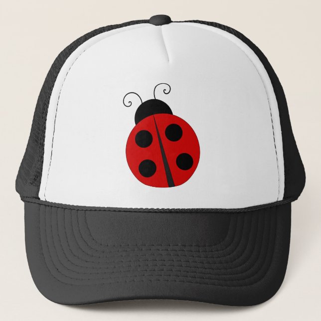 Ladybug Trucker Hat (Front)