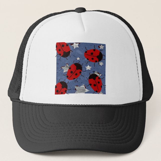 LADYBUG TRUCKER HAT (Front)