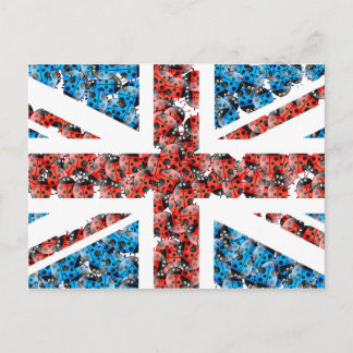 Ladybug UK Postcard