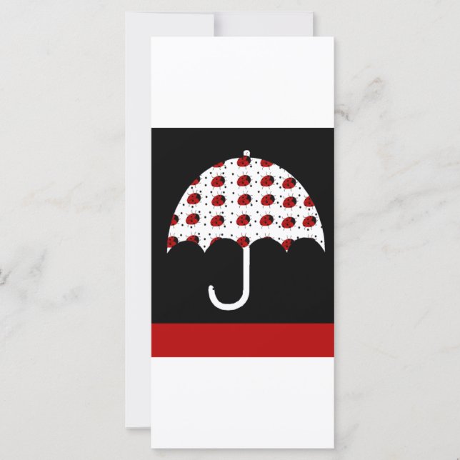 Ladybug Umbrella Design (Front)