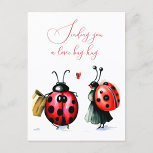 Ladybug Valentine's Day Card