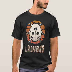 Ladybug Vintage Retro Classic Animal Sunset T-Shirt