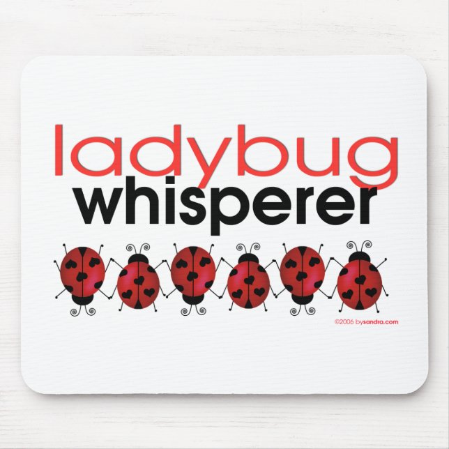 Ladybug Whisperer Mouse Mat (Front)