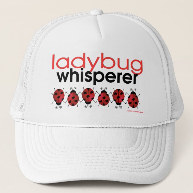 Ladybug Whisperer Trucker Hat (Front)