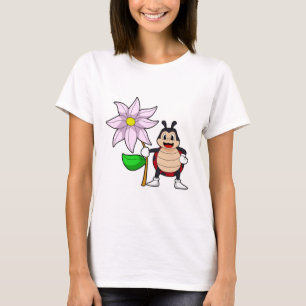 Ladybug with Flower.PNG T-Shirt