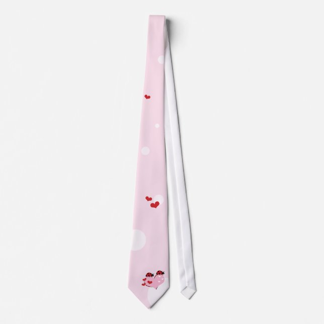 Ladybugs and hearts tie (Front)