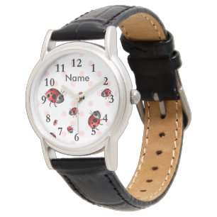 Ladybugs and Polka Dots Wrist Watch