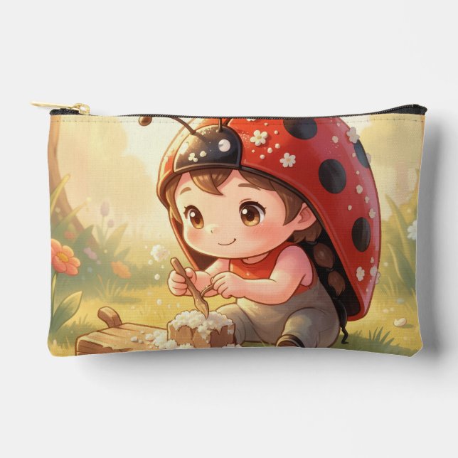 Ladybugs and the Hidden Nectar Kingdom Accessory Pouch (Front)
