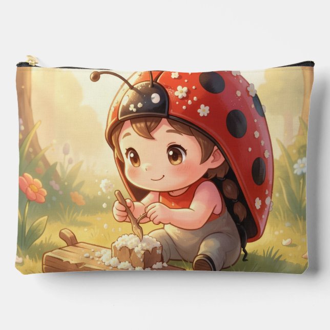 Ladybugs and the Hidden Nectar Kingdom Accessory Pouch (Front)