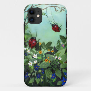 Ladybugs At Play iPhone5 Case