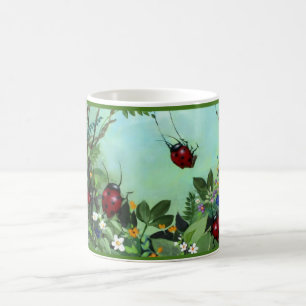 Ladybugs At Play Mug