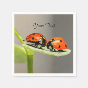 Ladybugs Beetles Napkins