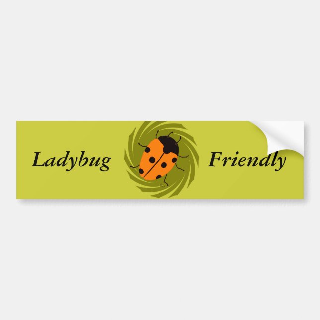 Ladybugs Bumper Sticker (Front)