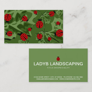 ladybugs business card