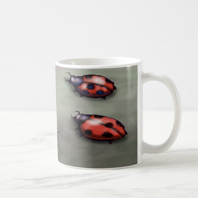 Ladybugs Coffee Mug (Right)