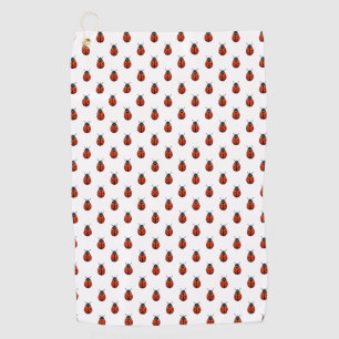 Ladybugs Golf Towel