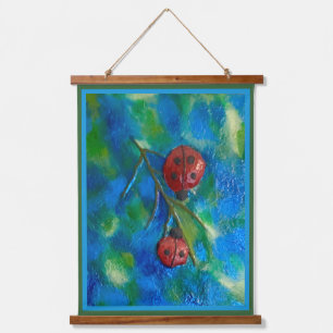 Ladybugs Hanging Tapestry