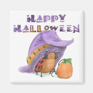 LadyBug's Happy Halloween Magnet