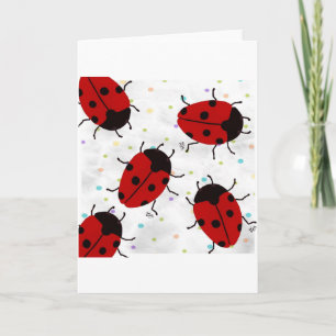 LADYBUGS HOLIDAY CARD