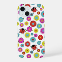Ladybugs in the Garden Amongst the Flowers