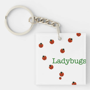 Ladybugs Key Ring
