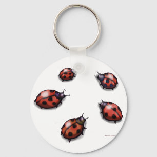 Ladybugs Key Ring