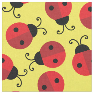 Ladybugs Kids Cute Bugs Baby Nursery Fabric