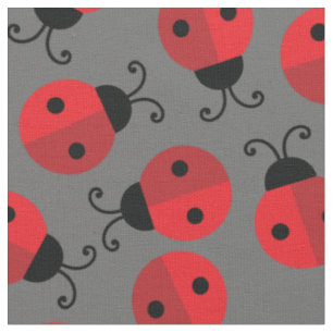 Ladybugs Kids Cute Bugs Baby Nursery Fabric