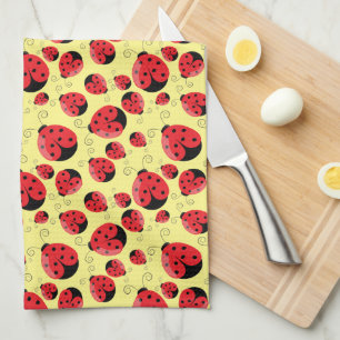 Ladybugs Kitchen Towel