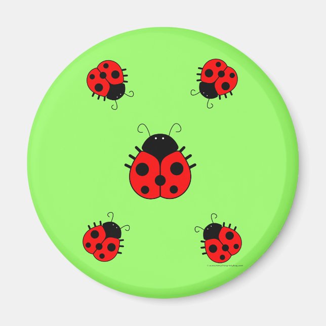 Ladybugs Magnet (Front)