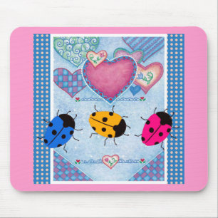 LADYBUGS MOUSE MAT