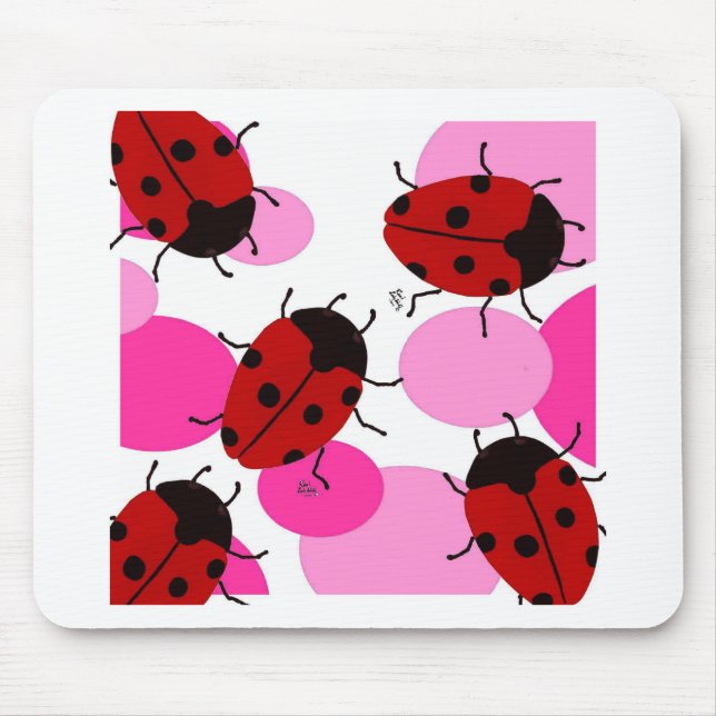 LADYBUGS MOUSE MAT (Front)
