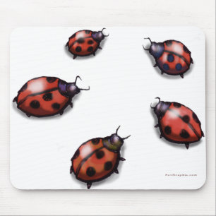 Ladybugs Mouse Mat