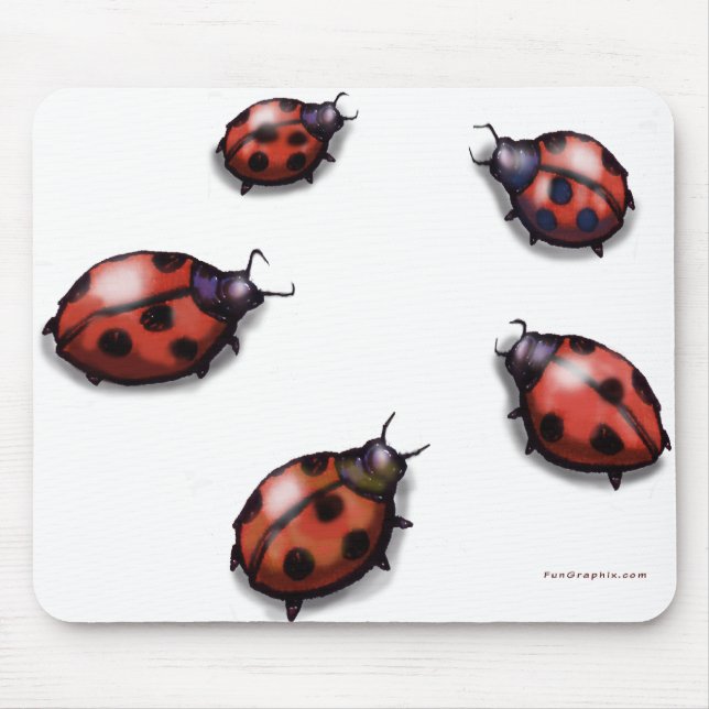 Ladybugs Mouse Mat (Front)