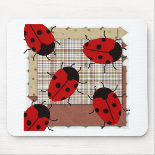 LADYBUGS MOUSE MAT