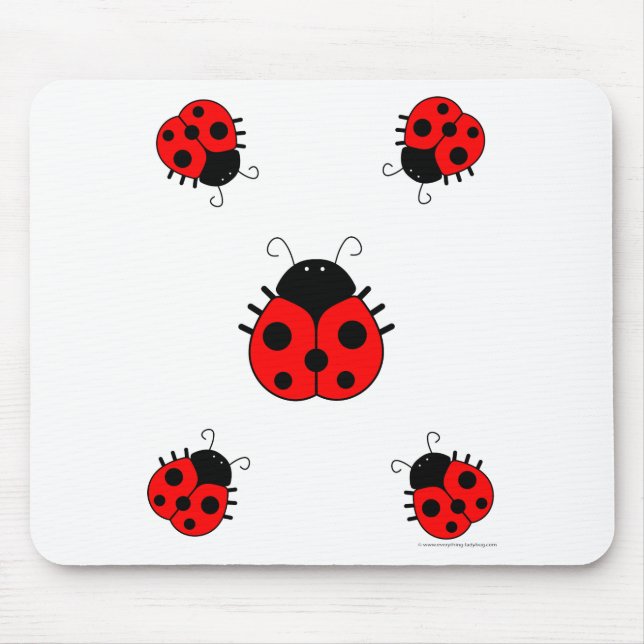 Ladybugs Mousepad (Front)