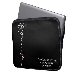 Ladybugs on Friend Daisy Laptop Sleeve