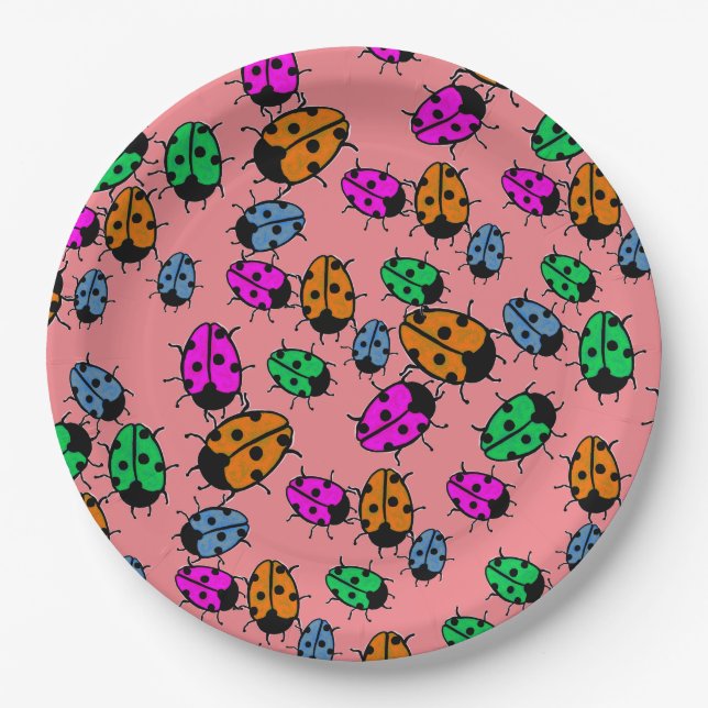 LADYBUGS PAPER PLATE (Front)
