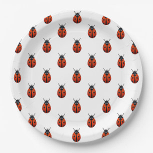 Ladybugs Paper Plate