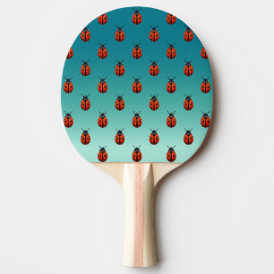 Ladybugs Ping Pong Paddle
