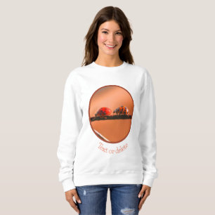 Ladybugs Play Follow The Leader Personalised  Sweatshirt