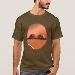 Ladybugs Play Follow The Leader Personalised T-Shirt