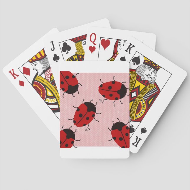 LADYBUGS PLAYING CARDS (Back)