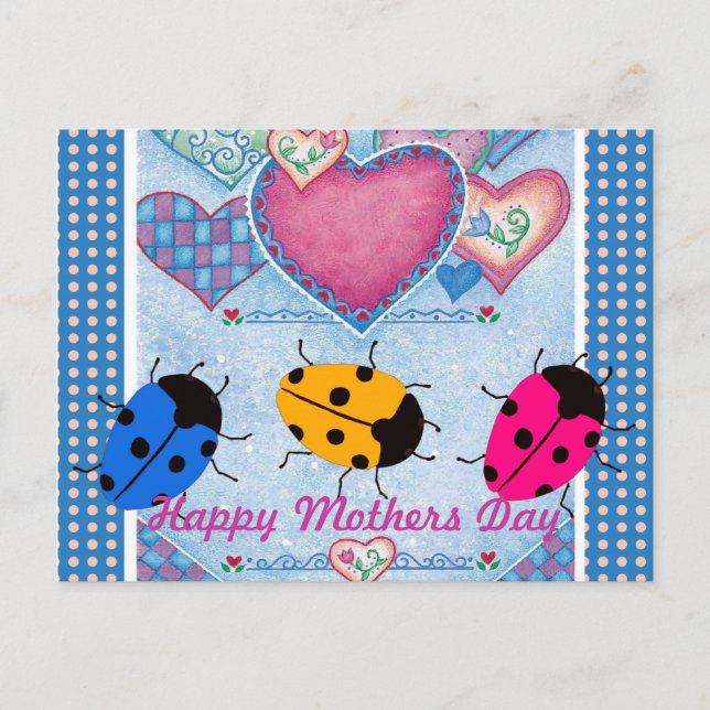 LADYBUGS POSTCARD (Front)