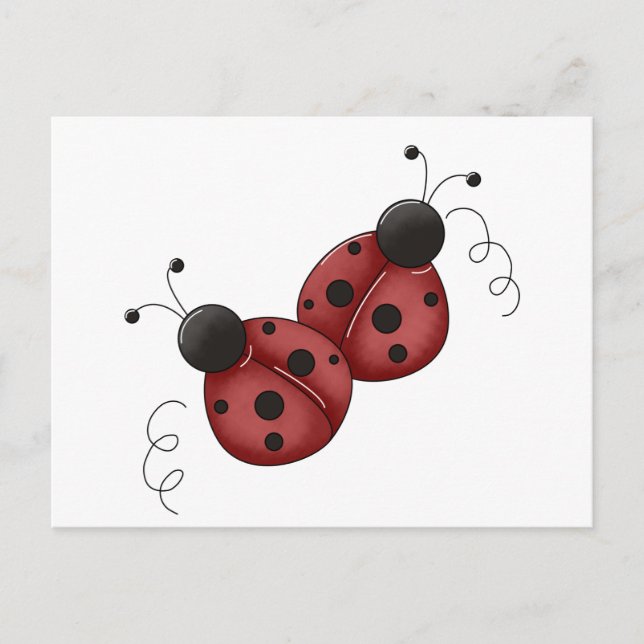 Ladybugs Postcard (Front)